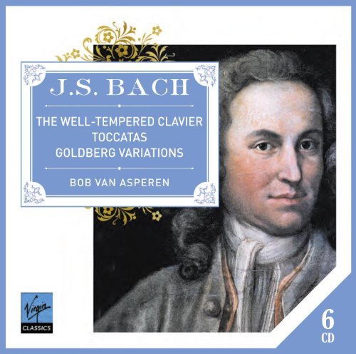 Johann Sebastian Bach/Well-Tempered Clavier Goldberg@Bob Van Asperen@6 Cd